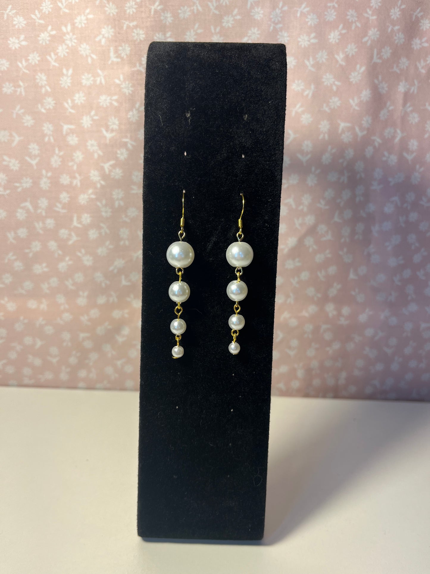 Cascading Pearl Earrings