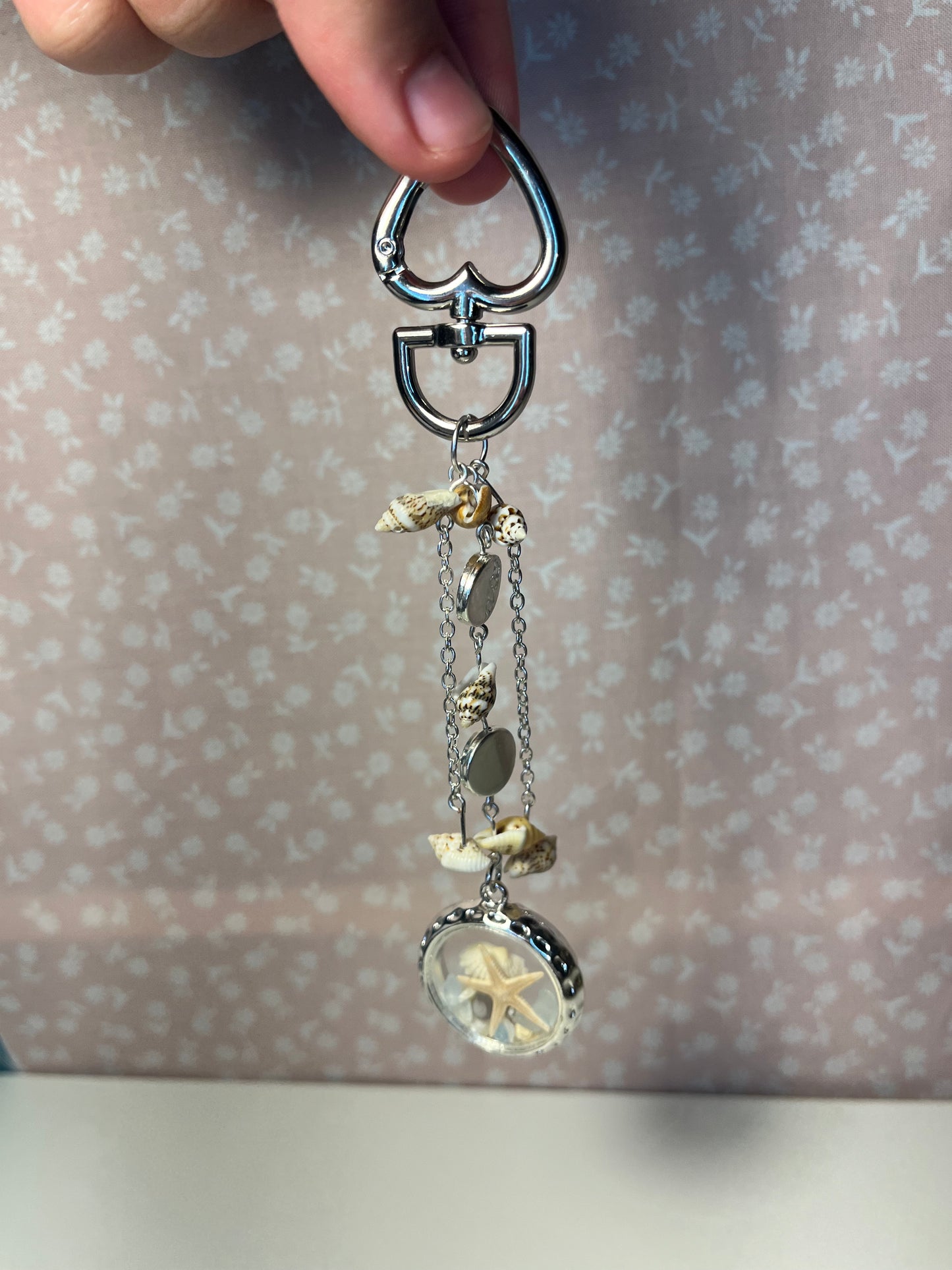 Silver Sands Keychain