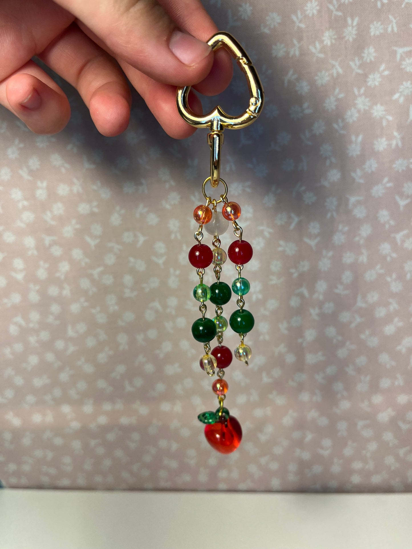 Bookworm Keychain