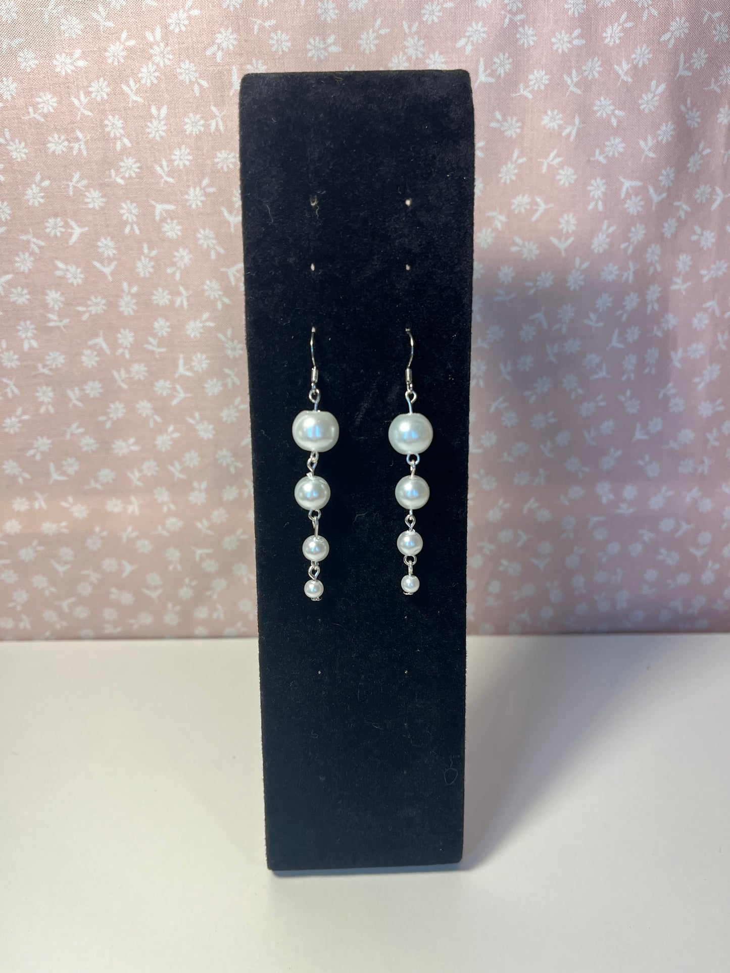 Cascading Pearl Earrings