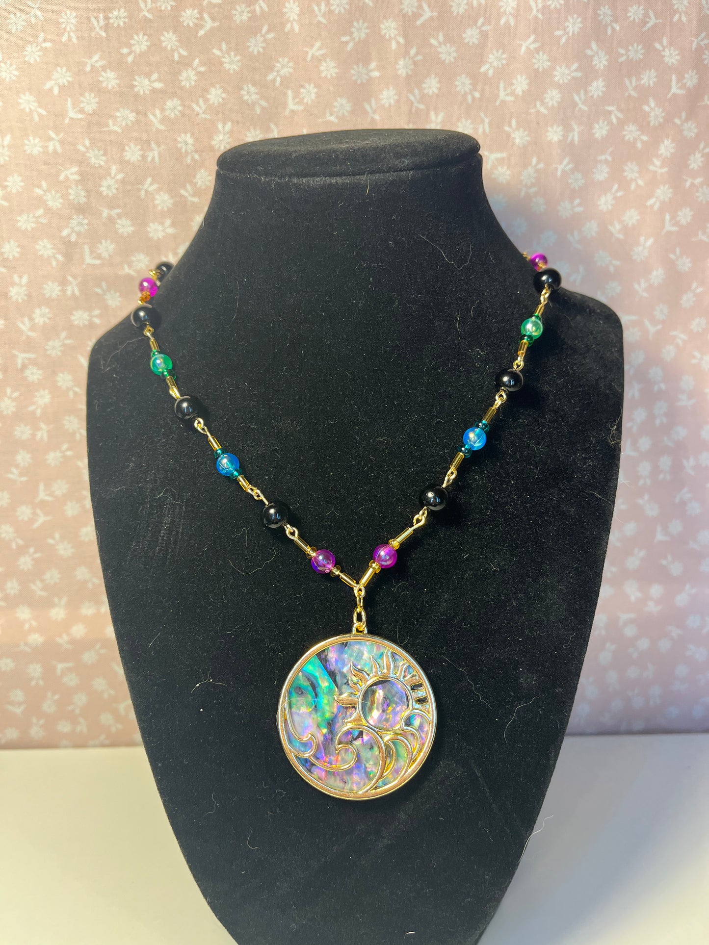 Holographic Sunset Necklace